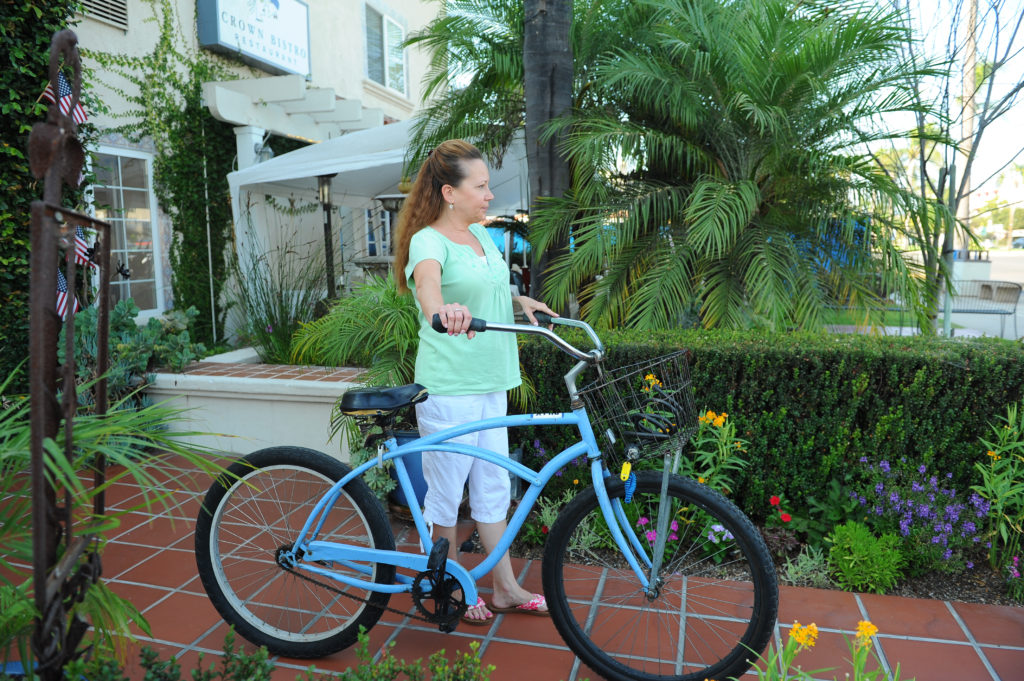 Free Coronado bike rentals at Crown City Inn